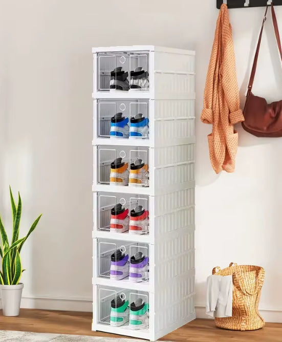 OrganizaShoes™ ZAPATERA PLEGABLE DE 6 NIVELES