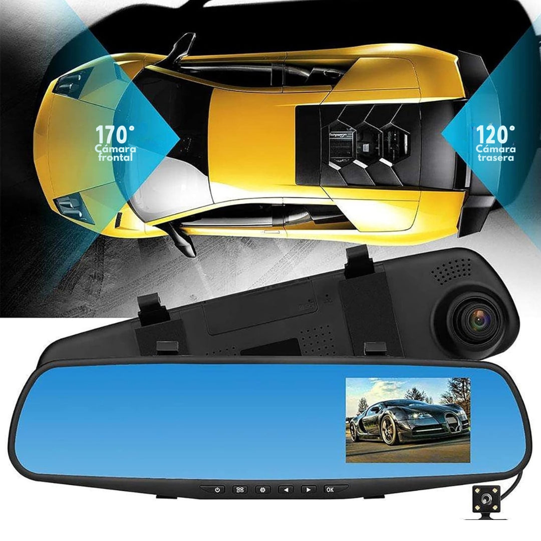 MirrorCam Pro™ ESPEJO RETROVISOR CON CAMARA