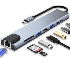 MultiPort™HUB ADAPTADOR TIPO C 8 EN 1
