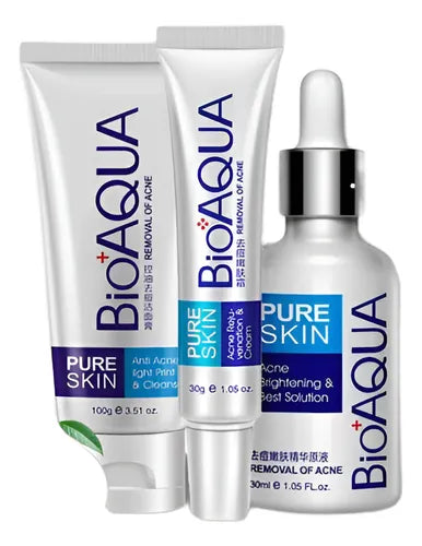 Kit Anti acné-  Rutina facial completa para piel con acné