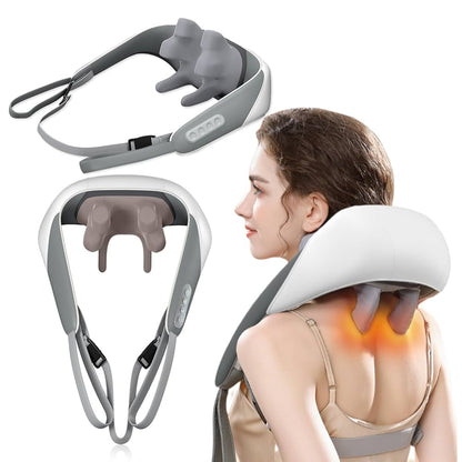 RelaxNeck Pro™ MASAJEADOR DE CUELLO 6D Shiatsu
