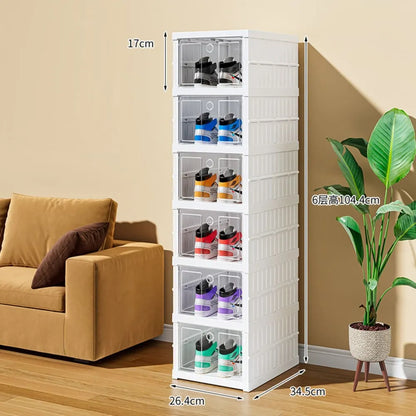 OrganizaShoes™ ZAPATERA PLEGABLE DE 6 NIVELES